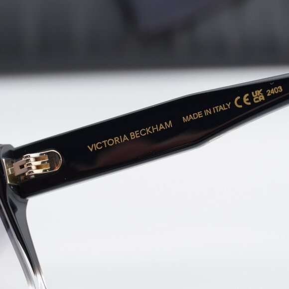 Victoria Beckham VB671S 009 Square Sunglasses – Black/Grey main image 5